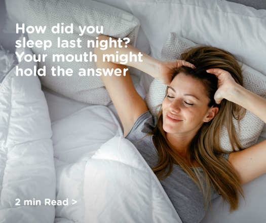How Did You Sleep Last Night? Your Mouth Might Hold the Answer